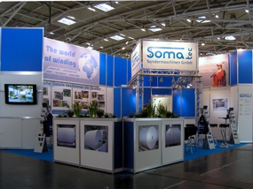 ICE-2013: SOMATEC Messestand