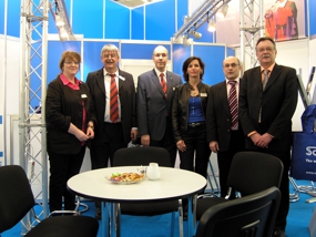 ICE-2013: SOMATEC Messeteam